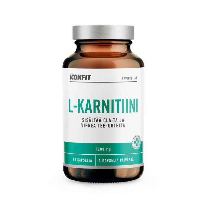 ICONFIT L-karnitiini CLA:lla ja vihreällä teellä (90 kapselia)