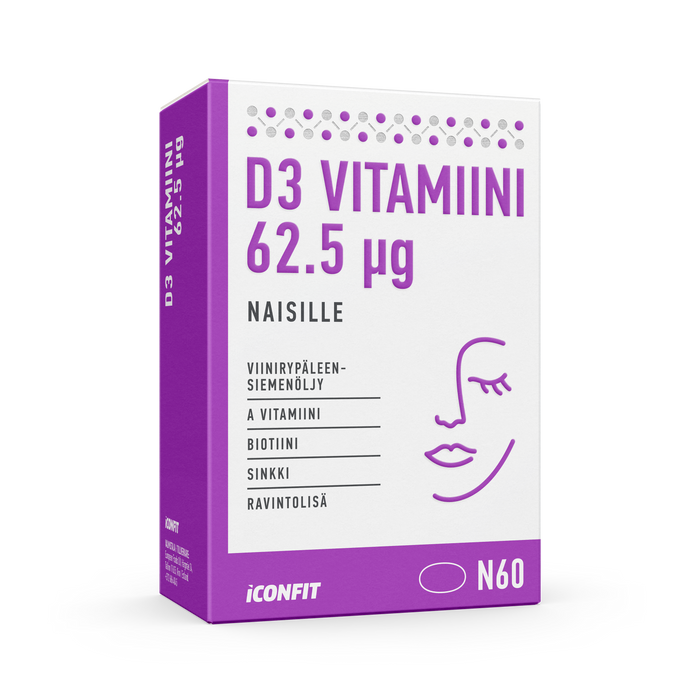 ICONFIT Витамин D3 2500 МЕ (90 капсул)