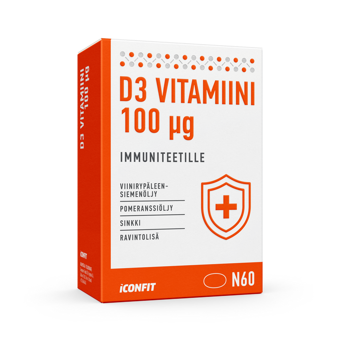ICONFIT Витамин D3 4000 МЕ (90 капсул)