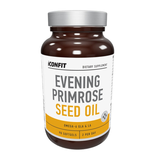 ICONFIT Evening Primrose Seed Oil, 90 Softgels — Nordic pack interactive 3D