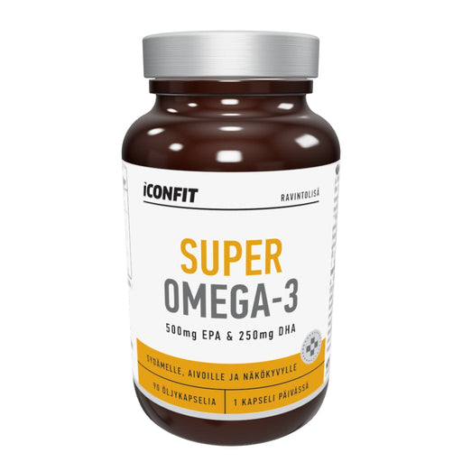 ICONFIT Super Omega-3, 90 Softgels — Nordic pack interactive 3D