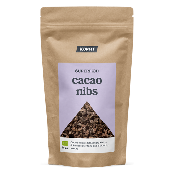 ICONFIT Органични сурови какаови нибсове (200g)