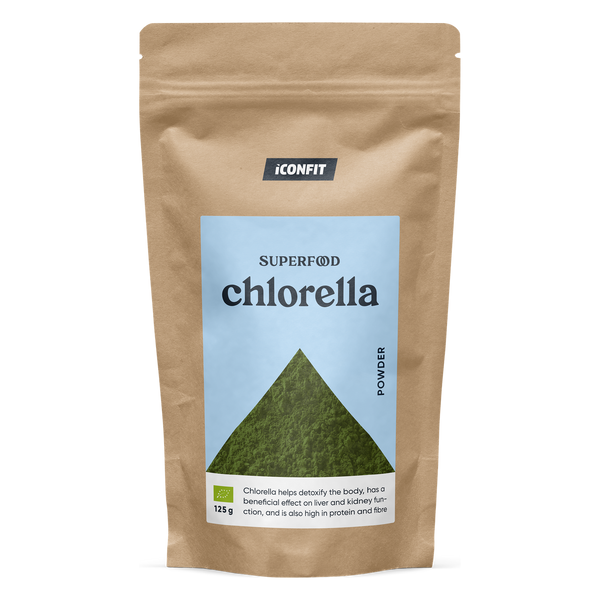 ICONFIT Органичен прах от хлорела (125 g)